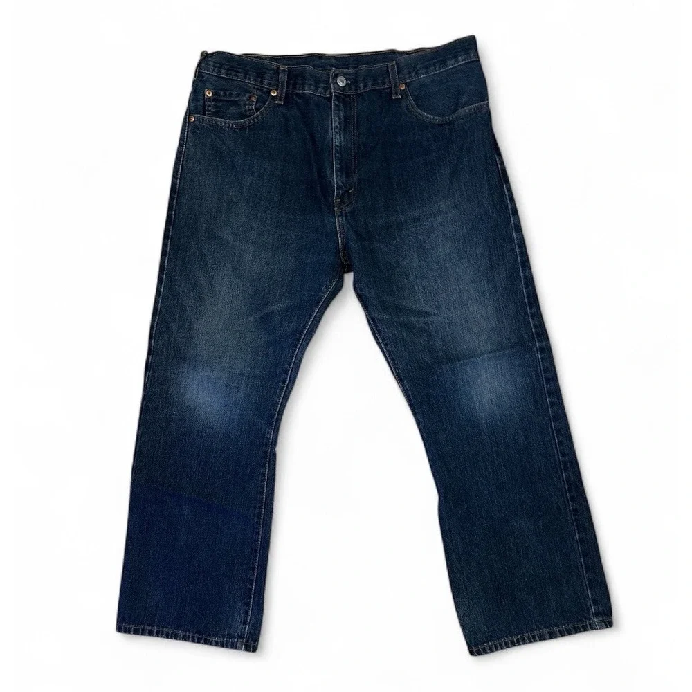 Levis 517 Boot Cut Jeans Medium Wash Men's Size 40x28 - Picture 4 of 7